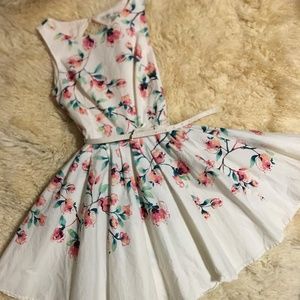 Lauren Conrad Floral Fit & Flare Dress